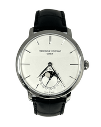 Frederique Constant Slimline Moon Phase Stainless steel Men's Watch
