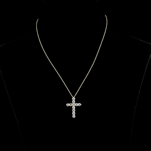 4.1 Carat Round Lab Grown Diamond Necklace