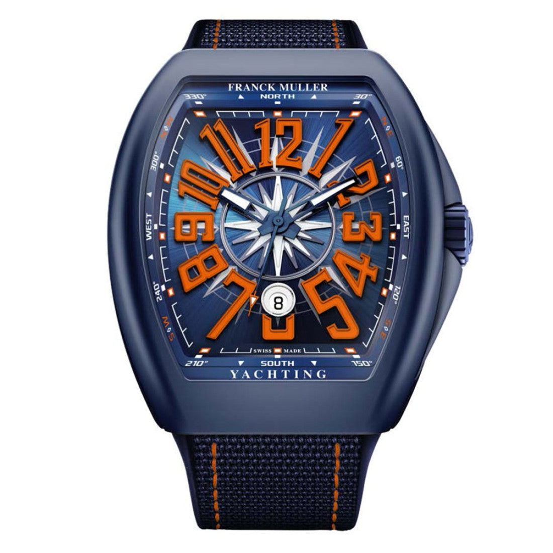 Franck Muller Vanguard Yachting Ceramic V45SCYACHCRBLMCBLOR