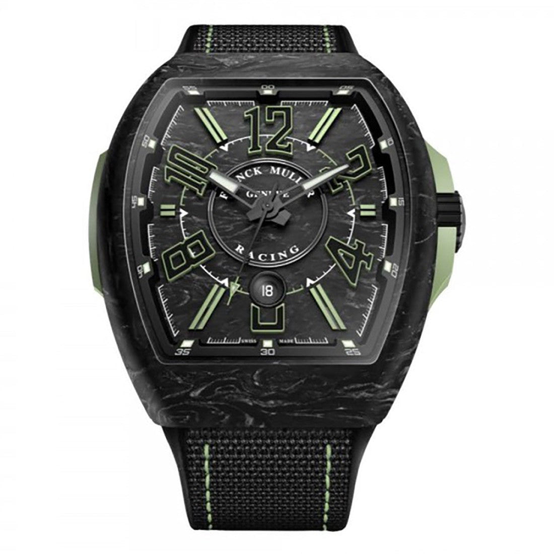 Franck Muller Vanguard Racing 45MM Forged Carbon Automatic V45SCRCGKRY2VECBNR