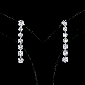 4.6 Carat Lab Grown Diamond Earrings