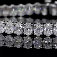 4.9 Carat Lab Grown Diamond Bracelet