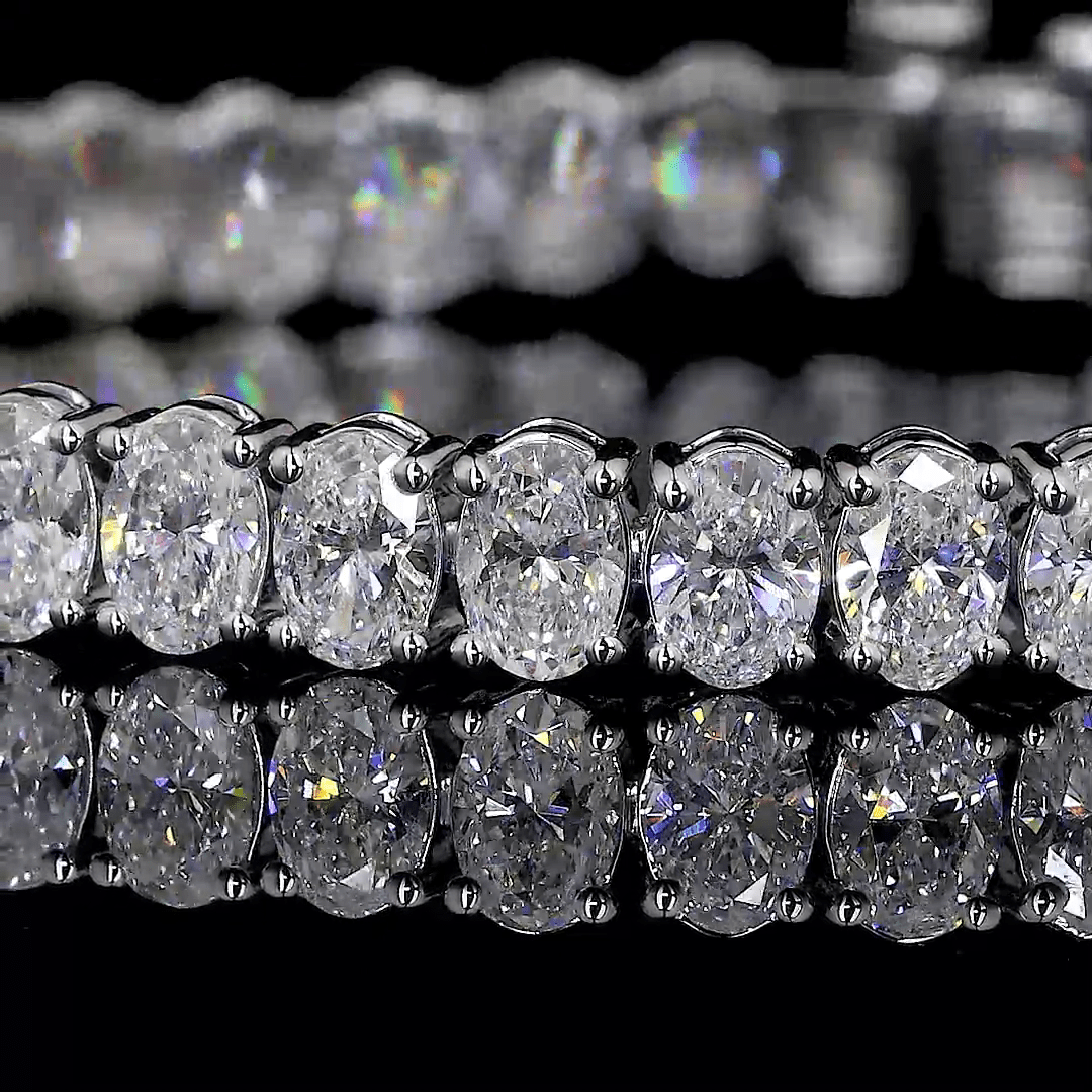 4.9 Carat Lab Grown Diamond Bracelet