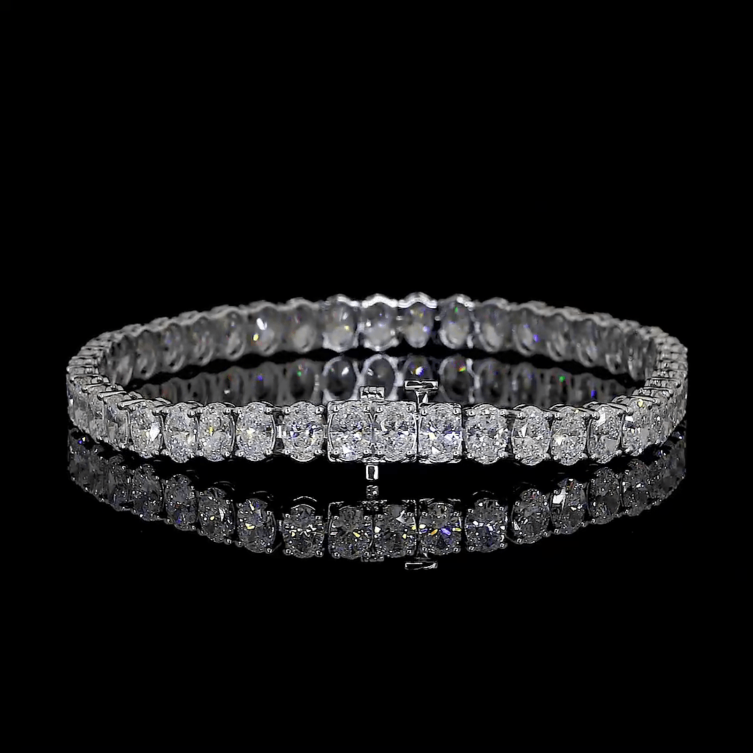 4.9 Carat Lab Grown Diamond Bracelet