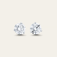 4 Carat Diamond Stud Earrings