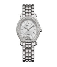 Chopard Happy Sport Oval Stainless Steel & Diamonds Ladies Watch