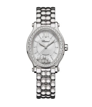 Chopard Happy Sport Oval Stainless Steel & Diamonds Ladies Watch