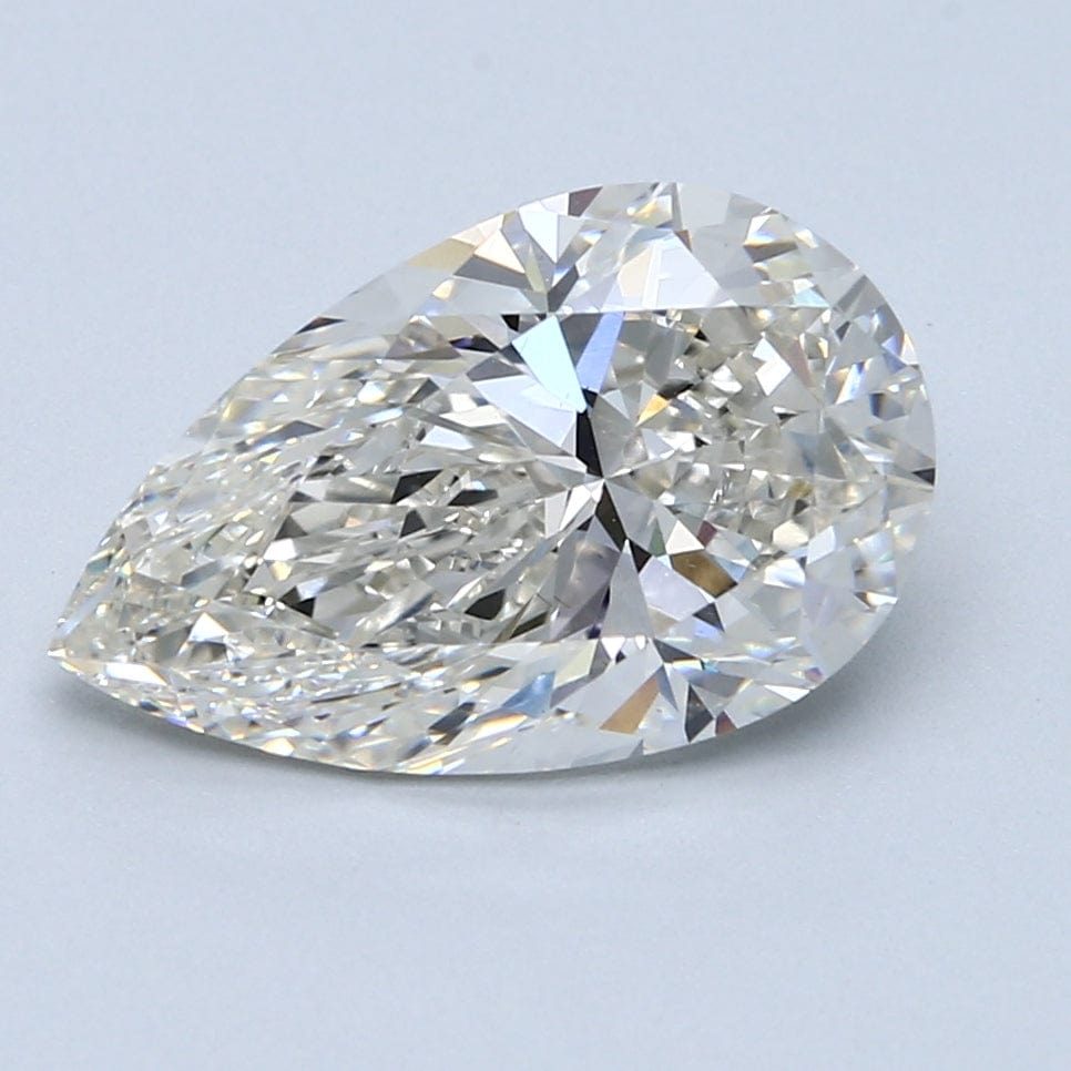 4.00 Carat I VS2 Pear Diamond