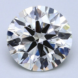 4.17 Carat L SI1 Round Diamond