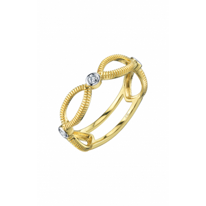 18k Yellow Gold Band