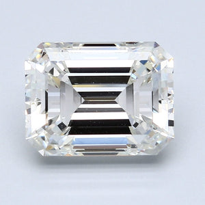 4.97 Carat H VVS2 Emerald Diamond