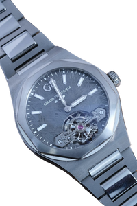 Girard Perregaux Laureato Tourbillon Meteorite Stainless steel Men's Watch