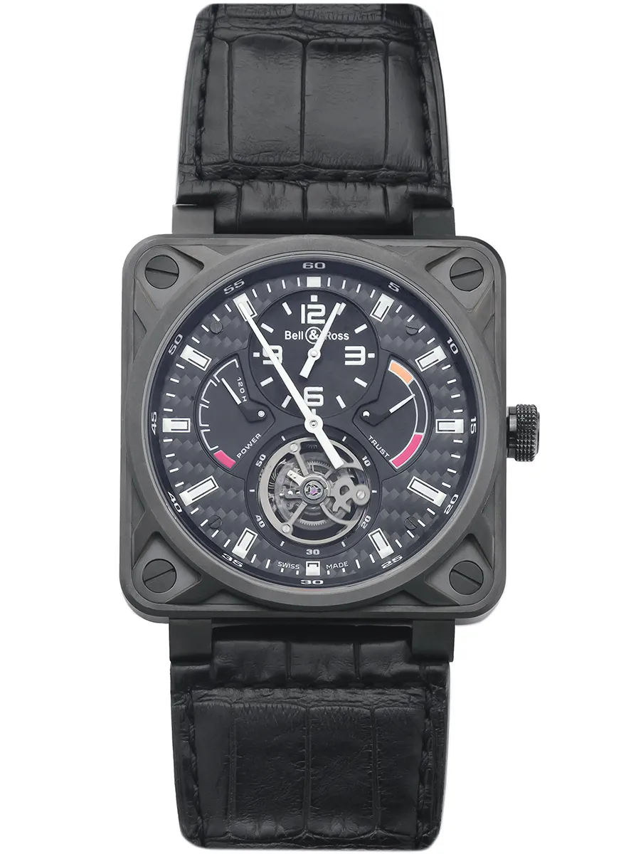 Bell & Ross Aviation BR 01 Tourbillon Titanium Men's Watch