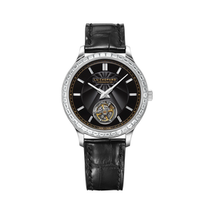 Chopard L.U.C Flying T Twin Tourbillon Platinum & Diamonds Men's Watch