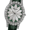 Chopard L'Heure Du Diamant 18K White Gold & Diamonds & Emeralds Lady's Watch