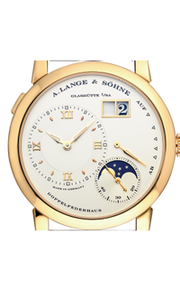 A Lange & Sohne Lange 1 Moonphase 18K Yellow Gold Men's Watch