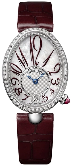 Breguet Reine de Naples 8918 18K White Gold & Diamonds Lady's Watch