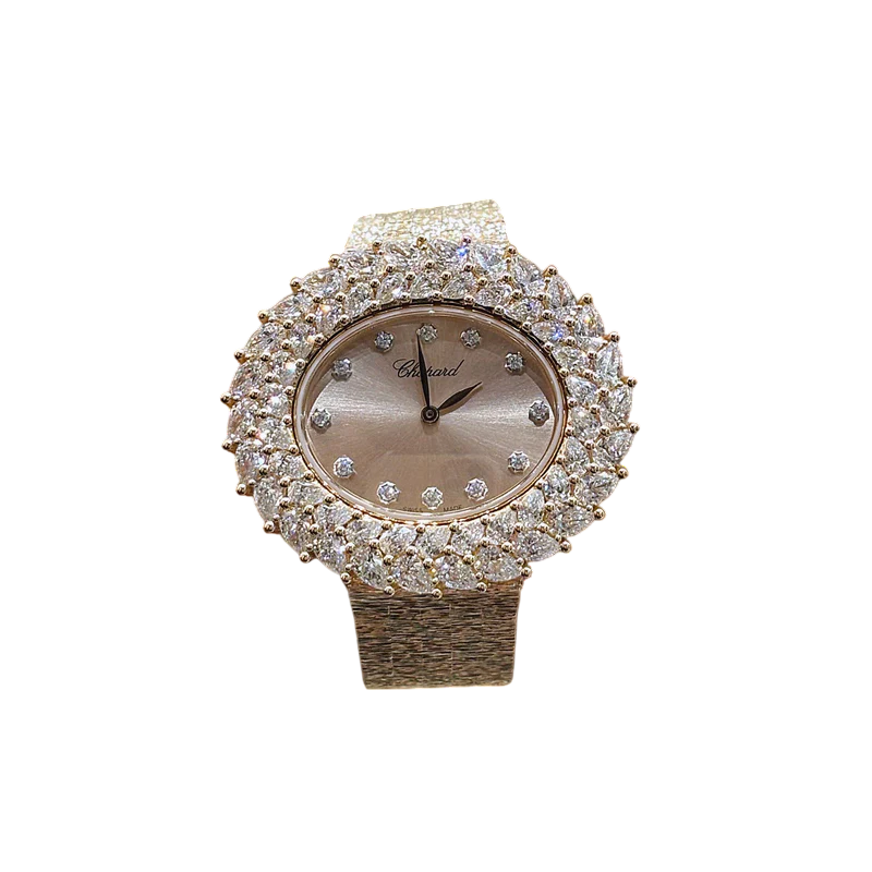 Chopard L'Heure Du Diamant 18K Rose Gold & Diamonds Lady's Watch