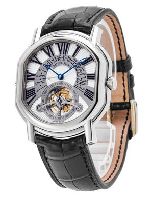 Daniel Roth Masters Tourbillon Retrograde Date  18K White Gold Men's Watch