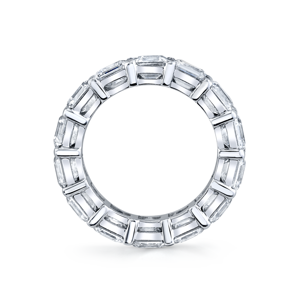 Eternity Asscher .70CT G,H/VS