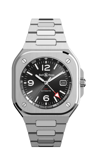 Bell & Ross Instruments BR 05 GMT Steel Men`s Watch