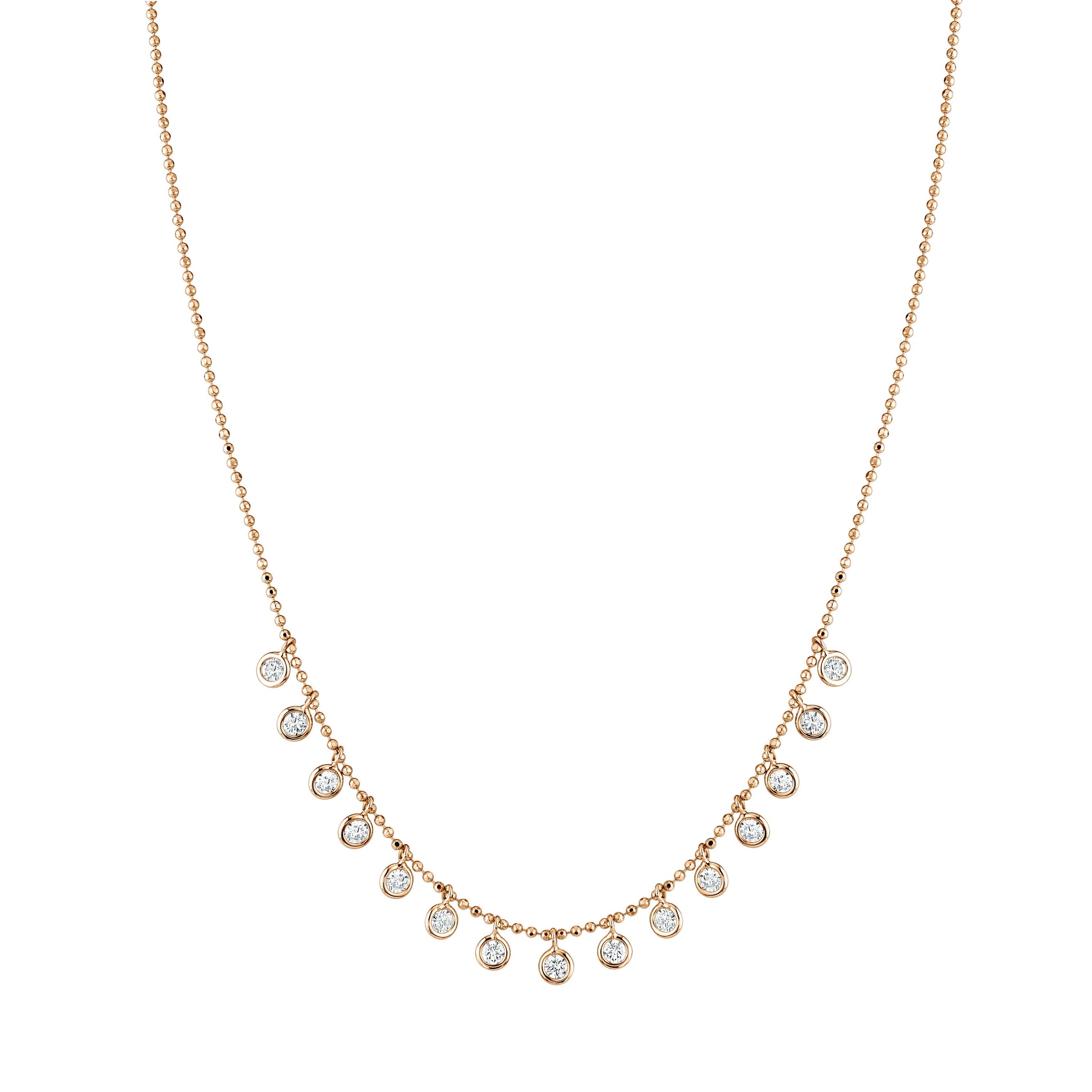 Dangle Diamond Necklace