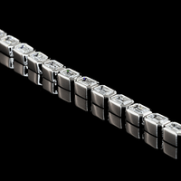 5.5 Carat Lab Grown Diamond Tennis Necklace