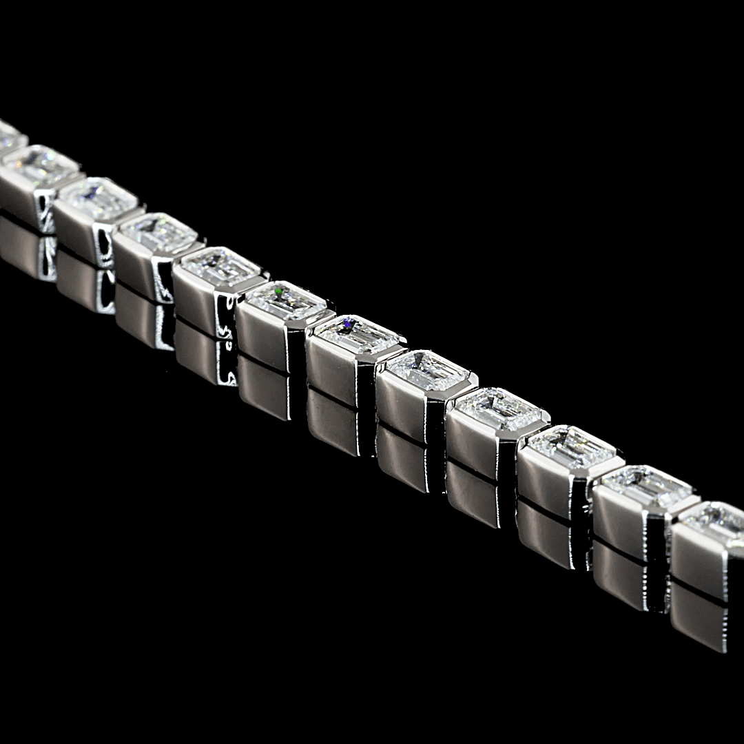 5.5 Carat Lab Grown Diamond Tennis Necklace