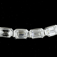 5.5 Carat Lab Grown Diamond Tennis Necklace