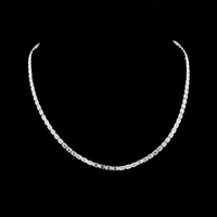 5.5 Carat Lab Grown Diamond Tennis Necklace
