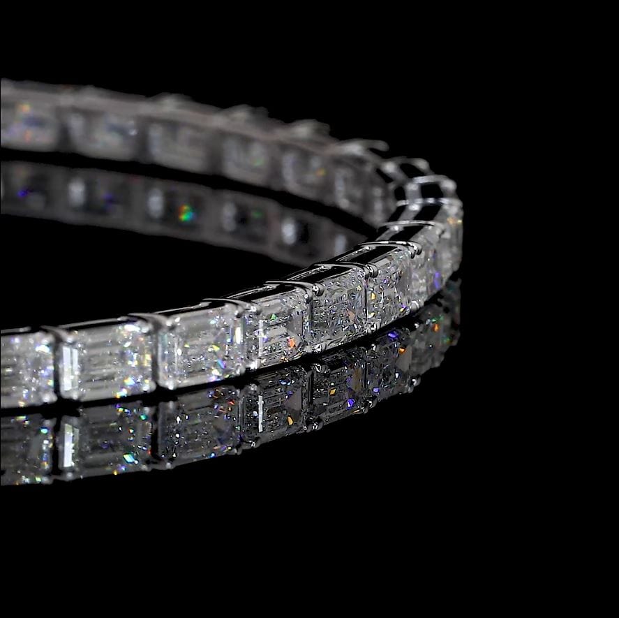 5.5 Carat Lab Grown Diamond Tennis Bracelet