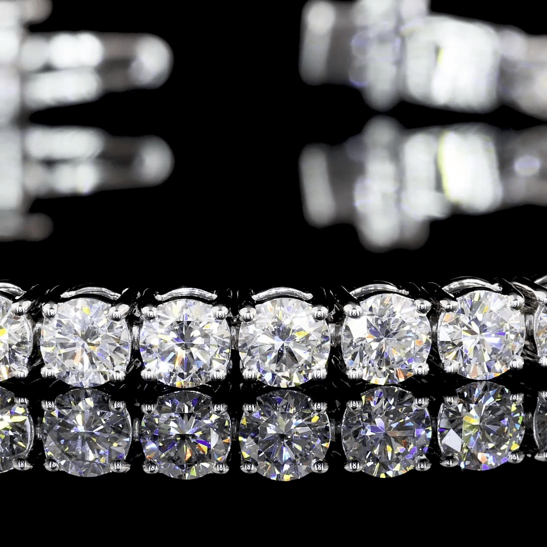 5.9 Carat Lab Grown Diamond Tennis Bracelet