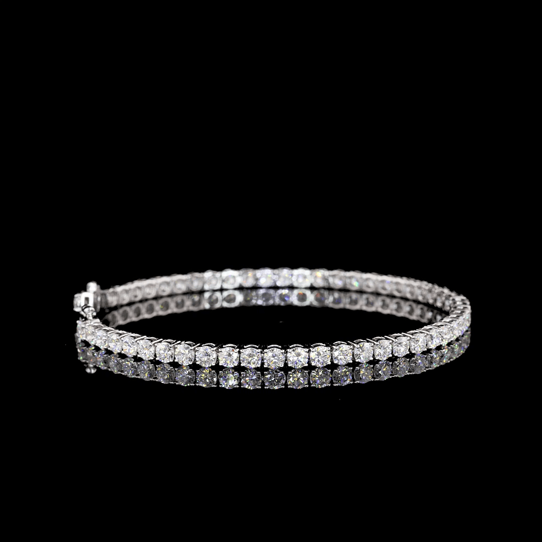 5.9 Carat Lab Grown Diamond Tennis Bracelet