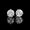 5 Carat Lab Grown Diamond Stud Earrings