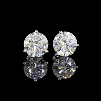 5.6 Carat Lab Grown Diamond Stud Earrings