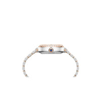 Chopard Happy Sport Oval Stainless Steel and 18K Rose Gold& Diamonds Ladies Watch