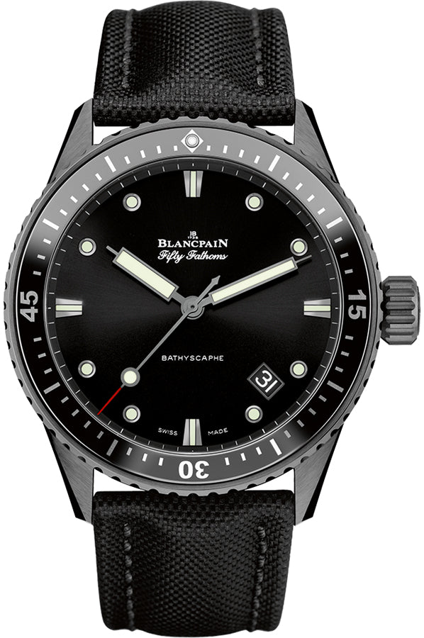 Blancpain Fifty Fathoms Bathyscaphe Ceramic Men's Watch
