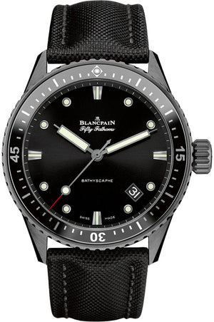 Blancpain Fifty Fathoms Bathyscaphe Ceramic Men's Watch