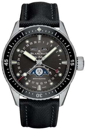 Blancpain Fifty Fathoms Bathyscaphe Stainless Steel Men's Watch