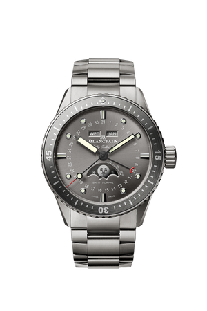Blancpain Fifty Fathoms Bathyscaphe Quantième Complet Men's Watch