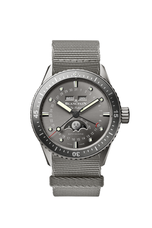 Blancpain Fifty Fathoms Bathyscaphe Quantieme Complet Men's Watch