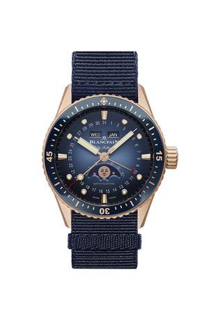 Blancpain Fifty Fathoms Bathyscaphe Quantieme Complet Men's Watch