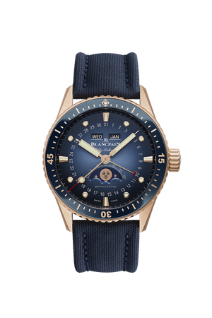 Blancpain Fifty Fathoms Bathyscaphe Quantième Complet Men's Watch