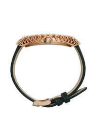 Chopard L’Heure Du Diamant Oval 18K Rose Gold & Diamonds Ladies Watch