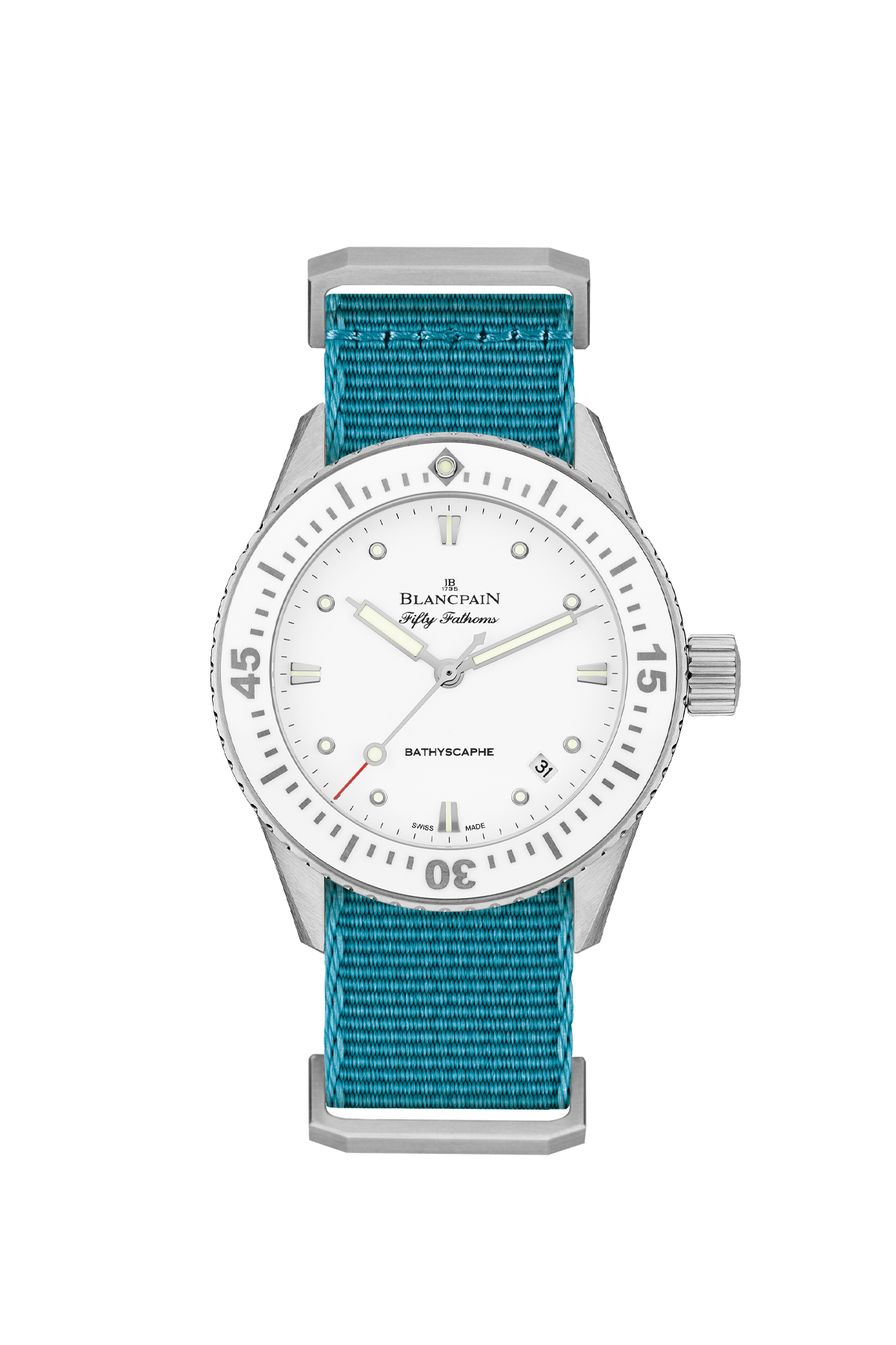 Blancpain Fifty Fathoms Bathyscaphe 5100 1127 NATA