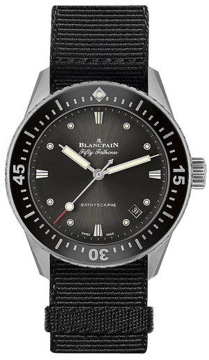 Blancpain Fifty Fathoms Bathyscaphe Stainless Steel Men's Watch