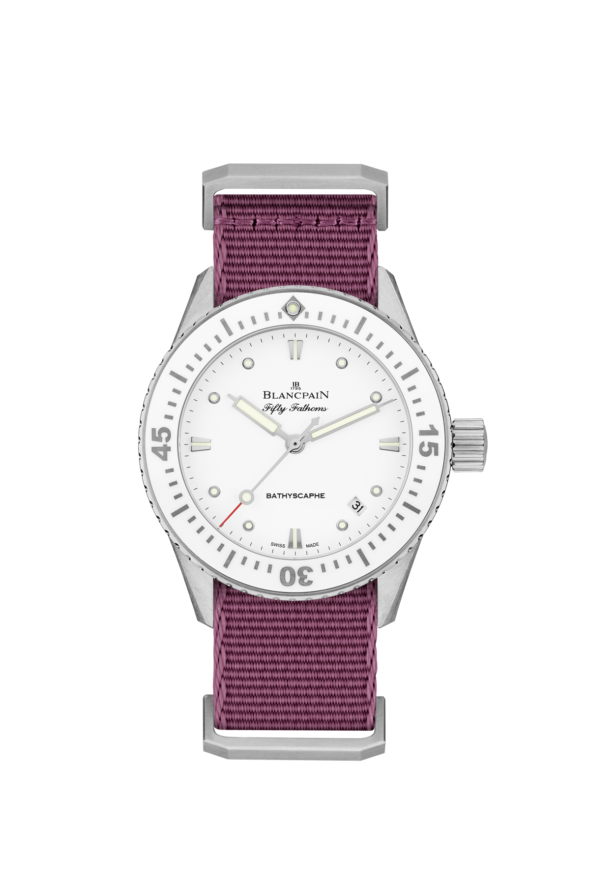 Blancpain Fifty Fathoms Bathyscaphe 5100 1127 NAVA