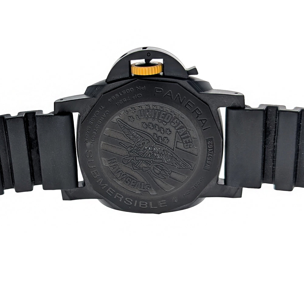 Panerai Submersible GMT U.S. Navy Seals Carbtech Limited Edition PAM01324