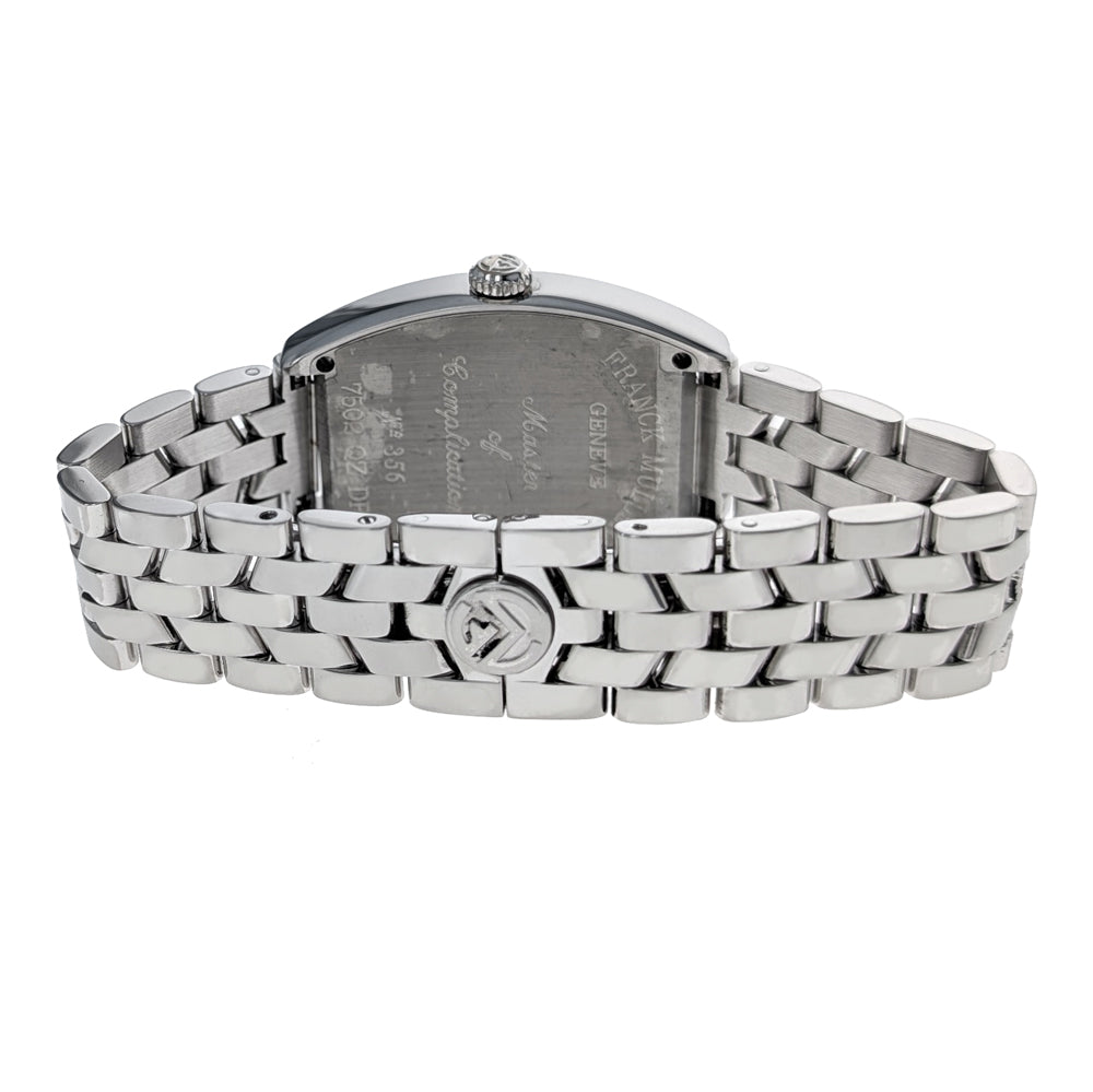 Franck Muller Cintree Curvex Classic 29mm Stainless Steel Diamonds 7502QZDPACBACE