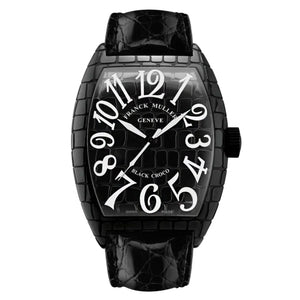 Franck Muller Cintree Curvex 40mm Black Croco 8880 SC BLK CRO